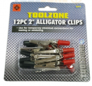 2 inch insulated Alligator clips -12pc (KDPEL075)
